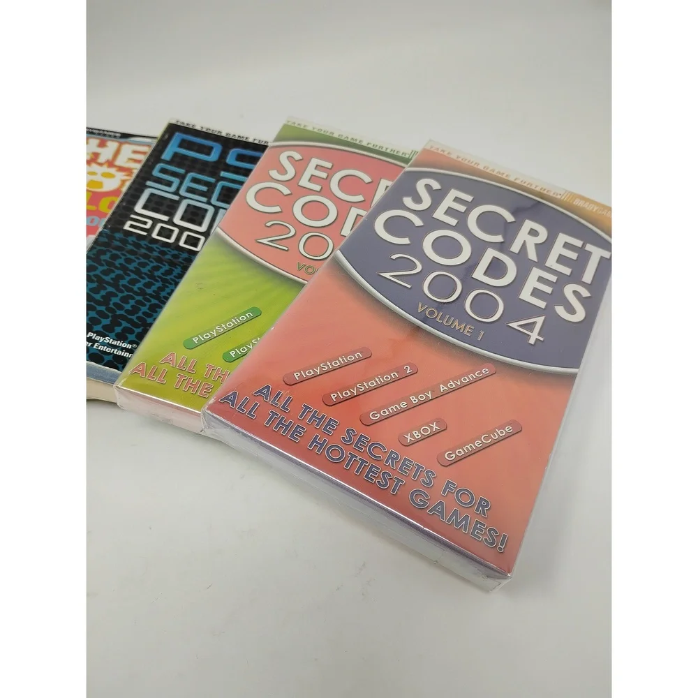 BradyGames Cheat Code Book Collection 2000s PS2 Xbox Strategy Guides Gaming Lot